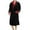 Red, variant on Baqcunre shirts for women Men's Winter Lengthened Plush Shawl Bathrobe Home Clothes Long Sleeved Robe Coat Grey,L