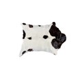 thumbnail image 3 of Natural 676685035301 2 x 3 ft. Calfskin Rug - White & Chocolate, 3 of 3