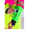 thumbnail image 5 of The Cat Track Fever - Shinesty Mens Neon Yellow Retro Ski Suit  Small, 5 of 6
