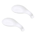 thumbnail image 1 of Hyasfey 2Pcs Spoon Rest for Stove Top Durable Plastic Spoon Holder Kitchen Utensils Holder Easy to Clean Spoon Mat Compact Size Ladle Holder Stylish Look Dishwasher Safe, 1 of 7