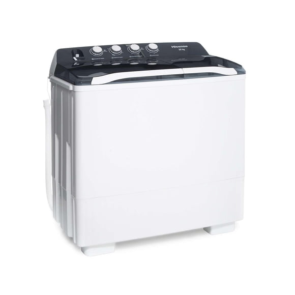 Lavadora Hisense Dos Tinas 20 kg Blanca Hisense WSA2001P
