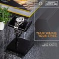 thumbnail image 2 of Soporte de reloj QWATCHBANDS hecho a mano en piel de Napa it, 2 of 3