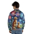 thumbnail image 5 of Happy New Year Golden Retriever Family Cheer Winter Midnight Firework All Over Print 3D Baseball Jacket Goldens Dog Lover Gifts Idea Bomber Jacket Softball - 02025, 5 of 6