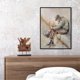 thumbnail image 3 of Cuadros Decorativos Lienzo pintado pintura al óleo por números viejo hombre DIY pared arte moderno dormitorio decoración Ehuebsd Nuevos Originales, 3 of 5