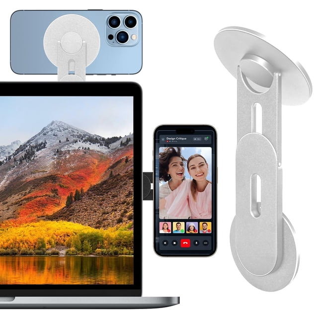 Soporte Magnetico Aerbeis YW-21G para Laptop Compatible con MagSafe y Smartphones