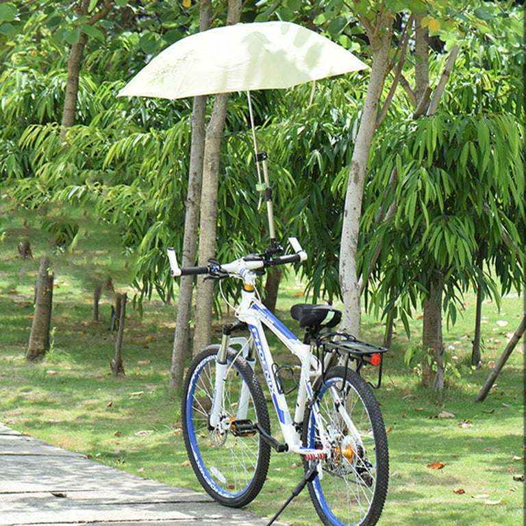 NUOLUX Extendable Umbrella Mount Stand Adjustable Outdoor Umbrella Holder for Bike Electric Stroller Wheel Chair