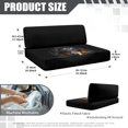 thumbnail image 7 of Yuyamidu Dachshund RV Dinette Cushion Covers Cute Camper Cushion Covers Black Camper Cushion Slipcover 1 Pcs Bench Cover 1 Pcs Backrest Cover RV Decor, 7 of 7
