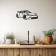 thumbnail image 2 of LaModaHome Exclusive Car Silhouette Metal Wall Art Decor – Durable & Artistic Metal Wall Art for Home and Office Decor, Perfect for Any Interior Design Aesthetic, 2 of 4