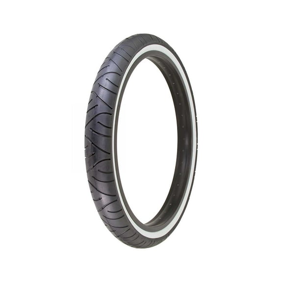 Bike Tire, Bicycle Tire Duro 24 x 3.00 Black/White Side Wall HF-5189. 24" Flame Tire 24 inch by 3.00 inch.