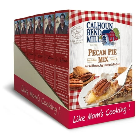 Calhoun Bend Mill Pecan Pie Mix 8oz Southern-Style Rich & Gooey Filling Pack of 6 Calhoun Bend Mill Pecan Pie Mix 8oz Southern-Style Rich & Gooey Filling Pack of 6