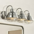 thumbnail image 5 of JONATHAN Y Levi 24.5" 3-Light Industrial Farmhouse Iron LED Vanity, Nickel, 5 of 9