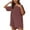 `Pink, variant on Htigea Clearance Womens Summer Casual Romper Sleeveless Waffle Knit Jumpsuits for Woman Short Rompers with Pockets Dark Gray,L