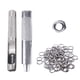 thumbnail image 2 of 120 Uds 10mm ojal y punzón troquelado conjunto de herramientas botón de Metal ojal manualidades DIY Ndcxsfigh nuevos, 2 of 8