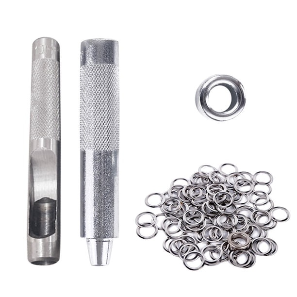 120 unids 10 mm ojal y punzón Die Herramienta Set Metal Button Orommet DIY Crafts Tmvgtek Para estrenar