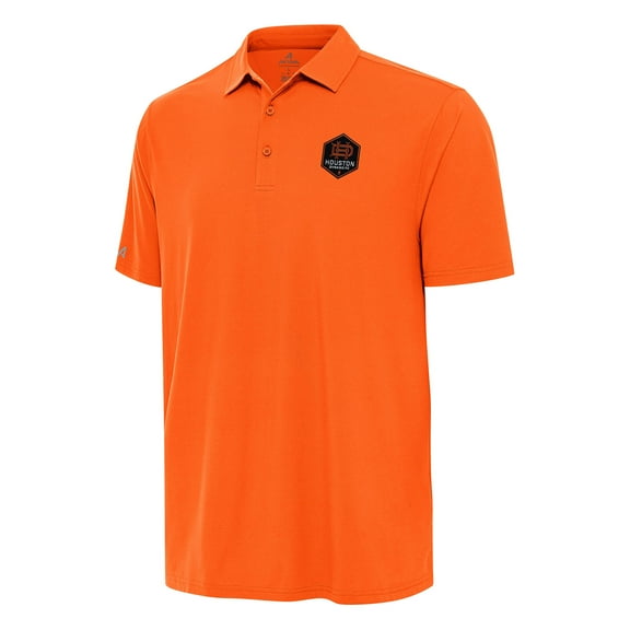 Men's Antigua Orange Houston Dynamo FC Era Polo