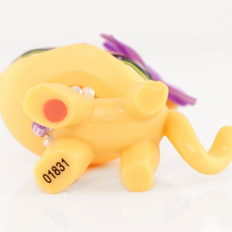 小物 small Yellow Rare LPS Pet Short Hair #1962 Cat kitty Yellow Purple