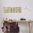 thumbnail image 2 of Stupell Industries Nautical Shells Beach Starfish Gold Brown Black Framed by Caroline Kelly, 2 of 5
