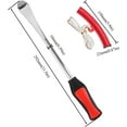 thumbnail image 2 of PinesC 11.5" Tire Spoons Lever with 3 Pcs Rim Protectors,Motorcycle Tire Repair Kit,Dirt Bike Lawn Mower Tire Changing Tools, 2 of 5