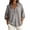 A26 Gray-Linen Tops for Women, variant on Mifsaly Linen Button Down Shirt Women Collared Long Sleeve Dressy Casual Blouses Lightweight Comfortable Office Work Spring Summer Tops L