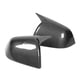 thumbnail image 5 of Cubierta de espejo retrovisor lateral, tapas de espejo exterior de puerta de alto brillo, repuesto para Tesla modelo Y 2020 a 2023, estilo de fibra de carbono, 5 of 9