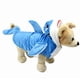 thumbnail image 2 of Disfraces divertidos de tiburón para perros y gatos, disfraz de mascota de tiburón azul adorable, sudadera con capucha de forro polar para animales, ropa cálida (talla L) brillar Hogar, 2 of 3