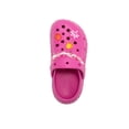 thumbnail image 2 of bebe Girls EVA Clogs – Lightweight Slip-On Shoes with Charms for Kids, 2 of 7