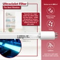 thumbnail image 2 of Express Water 1 Year Ultraviolet Reverse Osmosis System Replacement Filter Set 9 Filters with 100 GPD RO Membrane 10 inch Size Water Filters, 2 of 9