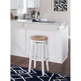 thumbnail image 2 of Morgan Barstool White, 2 of 8