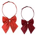 thumbnail image 1 of Pajarita Bonita Allegra K 2 uds Rojo+Rojo Oscuro One Size, 1 of 7