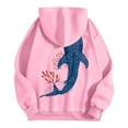 thumbnail image 5 of YUEHUA Whale Ocean Sweatshirt Whale Shark Christian Hoodie Animal Shark Lover Ocean Nature Women's Men's Shirts, 5 of 6
