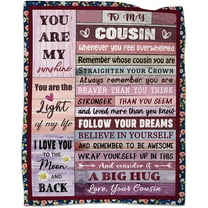 Sister Gifts, Sister Blanket from Sister, Birthday Gifts for Sister, Sister Gifts from Sister Brother, Sister Throw Blankets for Thanksgiving Christmas Mothers Day 50"x60"