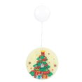 thumbnail image 1 of 1Pc Christmas LED Hanging Light Round Christmas Window Hanging Light Board, 1 of 7