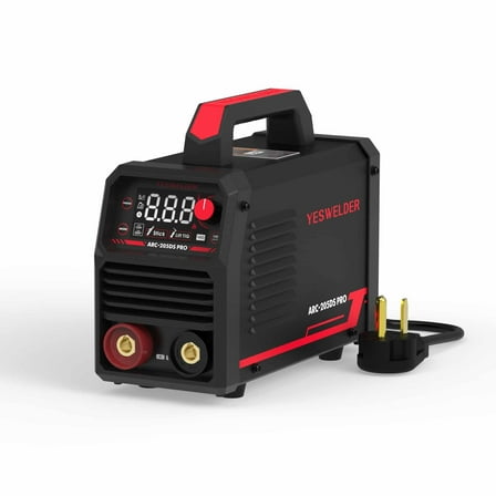 YesWelder 205-Amp Stick and Lift TIG Compact Welder, Portable Welding Machine with Hot Start