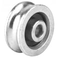 thumbnail image 1 of 28/32/48/56mm High Strength Bearing Wheel Wire Rope Lifting Guide Pulley Block U Groove Pulley Mechanical Lifting Roller Wheel ,Work Smooth and Silent, 1 of 6