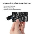 thumbnail image 3 of Luggage Tags for Suitcases, Travel The World Leather Bag Luggage Tags ID Label Tags Privacy Protection Travel Bag Labels, 3 of 6
