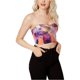 thumbnail image 2 of Blusa Bustier Estampada GUESS para Mujer Multicolor X-Small, 2 of 2
