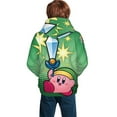 thumbnail image 3 of Youth Kirby Hoodies 3d Print Pullover Hooded Sweatshirt With Pocket For Boys Girls, 3 of 7