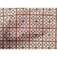 thumbnail image 4 of oneOone Organic Cotton Voile Fabric Check Ikat Decor Fabric Printed BTY 42 Inch Wide, 4 of 4