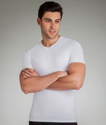 SPANX Cotton Compression Crew Neck T 
