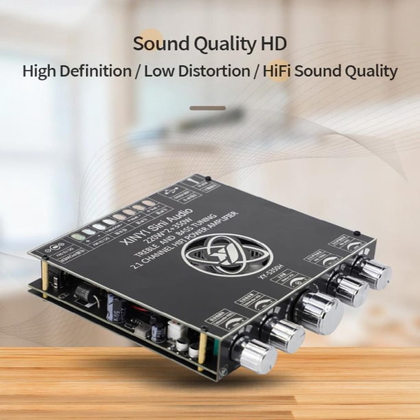 XY-S350H App Control 220Wx2+350W Amplifier 2.1 Dual Channel Wireless Module