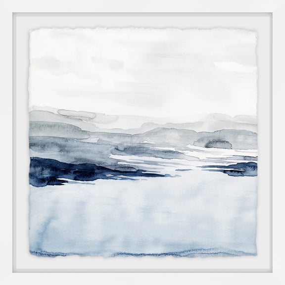 MARMONT HILL - Handmade Faded Horizon I Framed Print 12x12