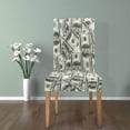thumbnail image 4 of ZHANZZK Funny Money Currency 100 Dollar Bills Stretch Chair Cover Protector Seat Slipcover for Dining Room Hotel Wedding Party Set of 1, 4 of 5