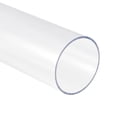 thumbnail image 3 of Unique Bargains Polycarbonate Rigid Round Clear Tubing 59mm(2.32 Inch)IDx63mm(2.48 Inch)ODx305mm(1ft) Length Plastic Tube, 3 of 4