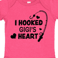 thumbnail image 4 of Inktastic I Hooked Gigi's Heart with Fishing Rod Boys or Girls Baby Bodysuit, 4 of 5
