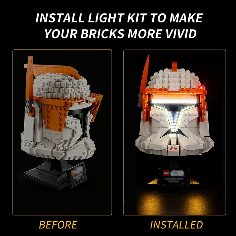 lego kyglaring led light instructions