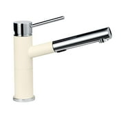 Blanco Alta Compact Pull-Out Dual - Biscotti/Chrome Dual Finish