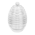 thumbnail image 1 of Tarro De Miel, Transparente De Gran Capacidad, 265 Ml, Hermoso Dispensador De Miel, Duradero Con Tapa, Cuchara Para Cocina Para Almacenar Miel Para Mujeres Y Niñas Para Almacenar, 1 of 7