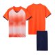 thumbnail image 1 of Odeerbi 4-14 Años Conjunto de Verano Para Niños de Atletismo Camiseta de Running de Secado Rápido Camiseta de Manga Corta Transpirable Camiseta de Manga Corta Con Degradado, 1 of 5