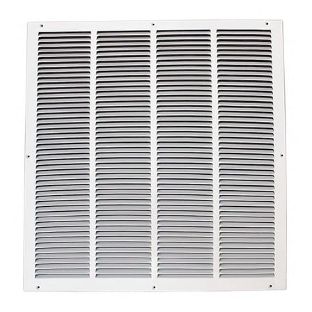 CAI Approved Return Air Grille, 24x24", White