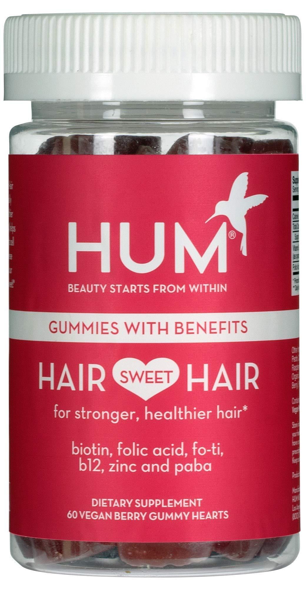HUM Hair Sweet Hair Gummies Hair Growth Vitamins With 5000mcg Vegan hum-hair-sweet-hair-gummies-hair-growth-vitamins-with-5000mcg-vegan